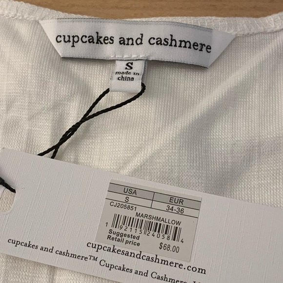 NWT Cupcakes and Cashmere Serotta Tank - Picture 9 of 11